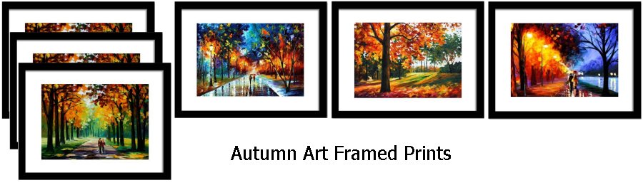 Autumn Art Framed Prints